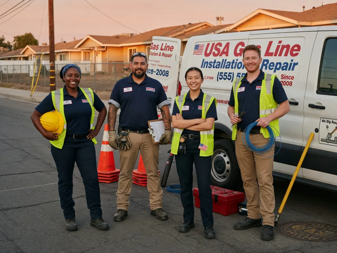 Gas Line Installation company in Fox, OK